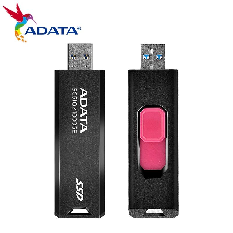 ADATA ޴ SSD ָ Ʈ ̺, PS5 Xbox  PSSD  ̺, SC610 USB3.2 Gen2 ϵ ũ, 500GB, 1000GB, 2000GB